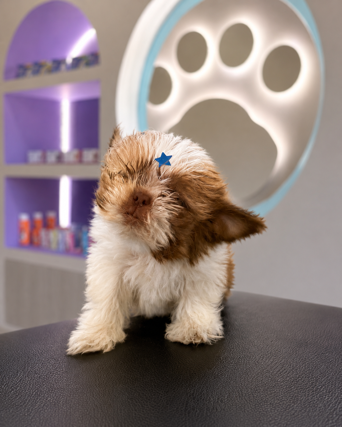 Cachorro consentido en MOVETS